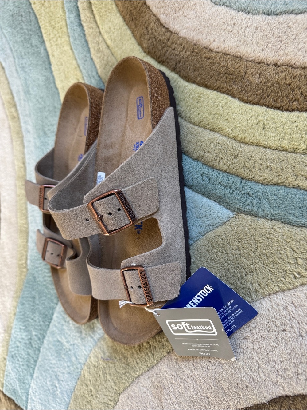 Birkenstock Arizona Suede (sz 10 / 43) NWT